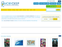 Tablet Screenshot of mobydeep.com